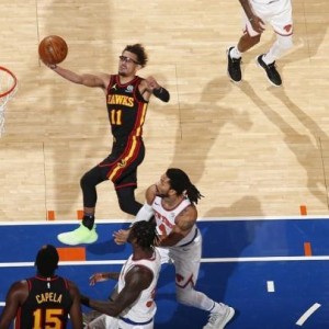 特雷·扬脚踝扭伤至少缺席两场 老鹰或跌出东部前6